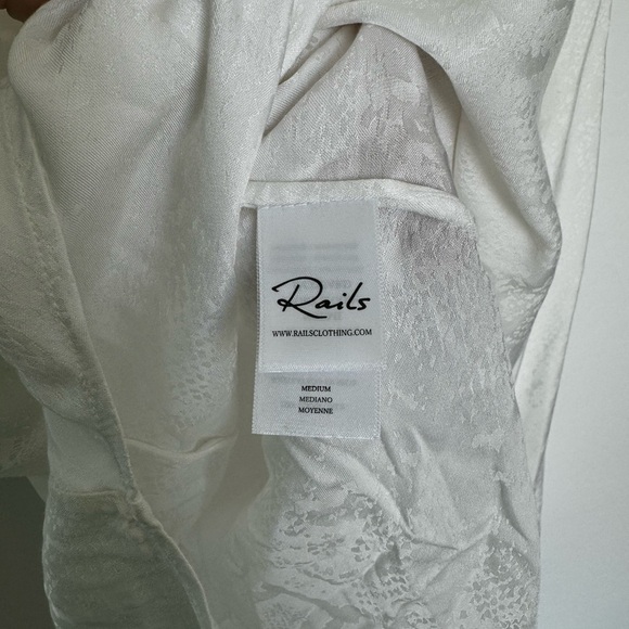 Rails Noemi snake jacquard button down Textured Shirt - Picture 3 of 6